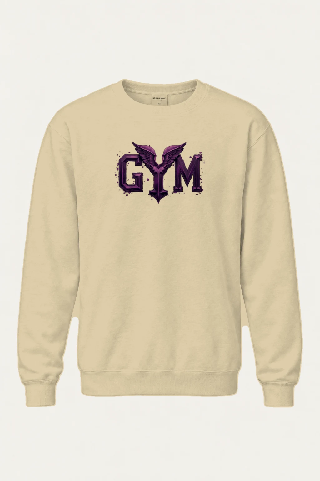 "Winged Gym" Heavy Blend Unisex Crewneck Sweatshirt | Gildan 18000