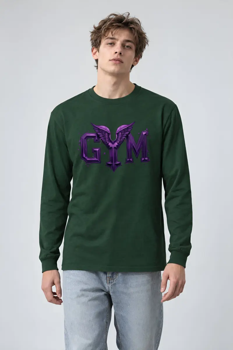 "Winged Gym" Unisex Longsleeve T-shirt