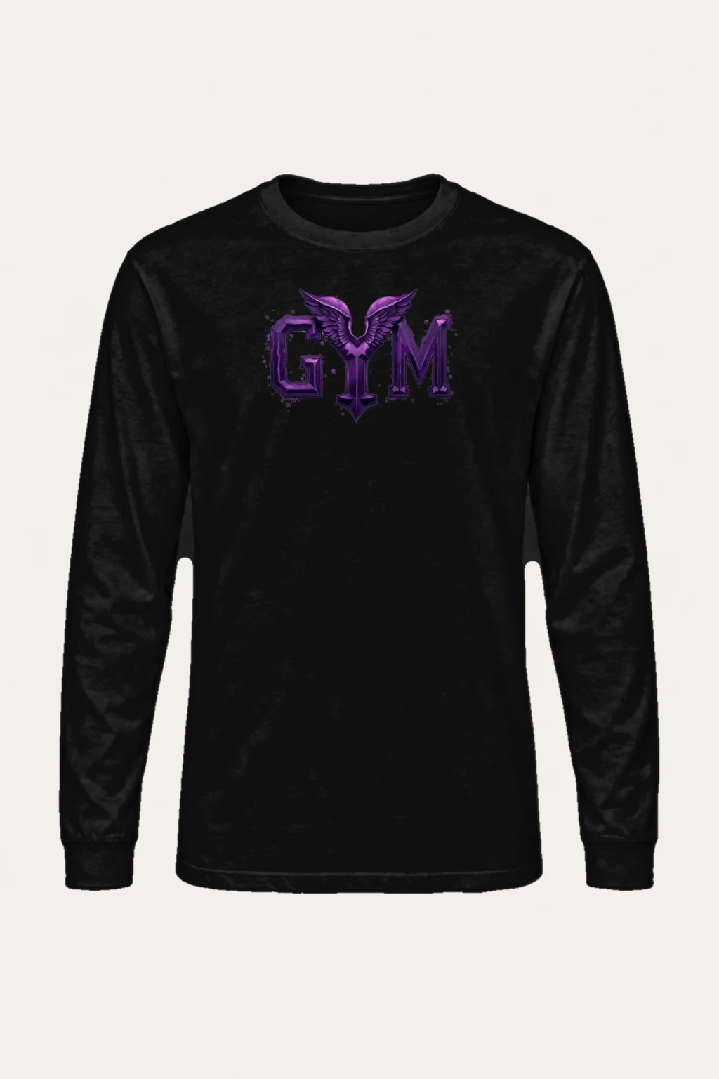 "Winged Gym" Unisex Longsleeve T-shirt | Gildan 2400