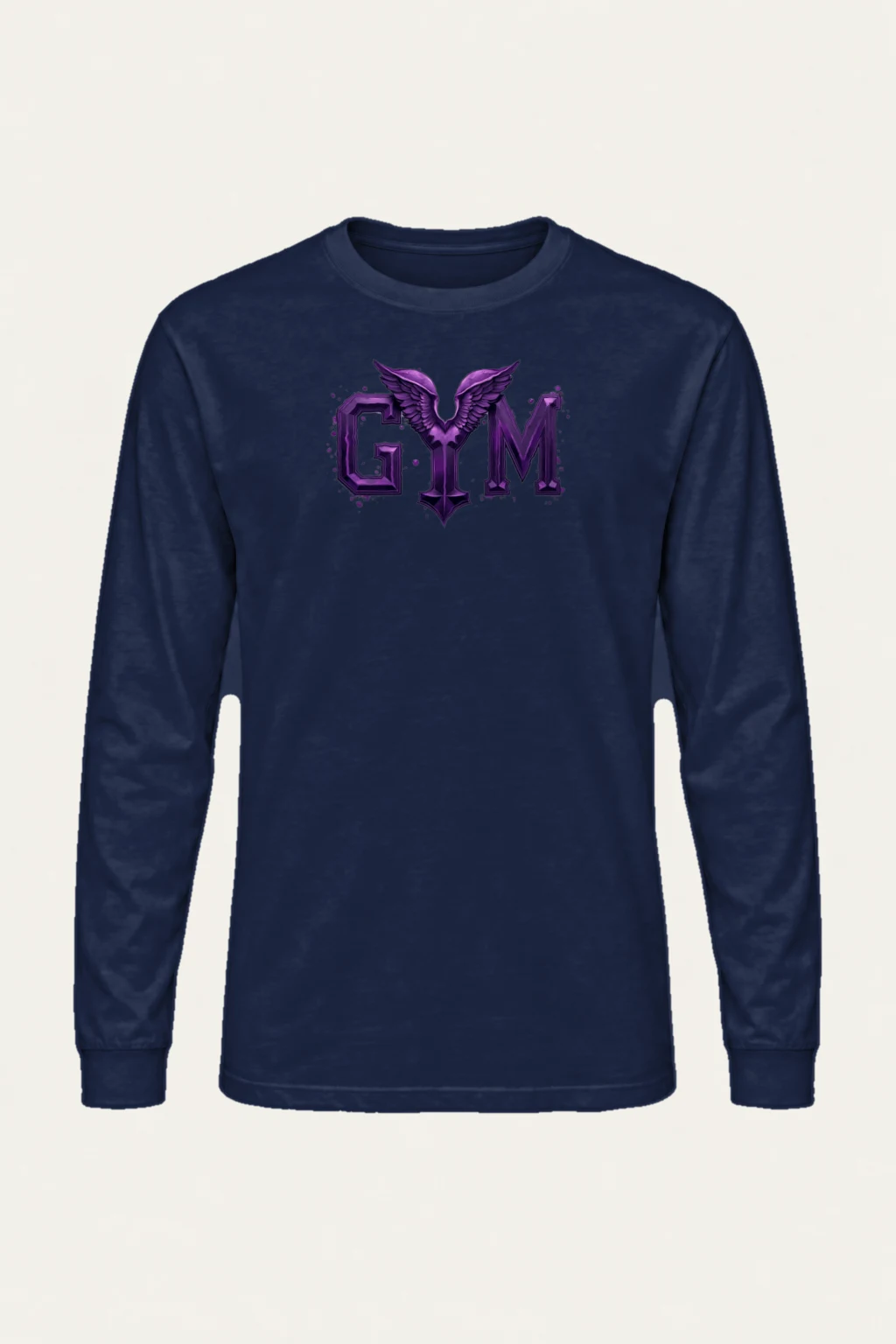 "Winged Gym" Unisex Longsleeve T-shirt | Gildan 2400