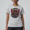 "Winged Rider 26 Emblem" Heavyweight Unisex Crewneck T-shirt | Gildan 5000