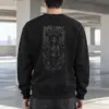 "Winged Skeletal Demon" Heavy Blend Unisex Crewneck Sweatshirt | Gildan 18000