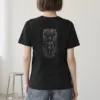 "Winged Skeletal Demon" Heavyweight Unisex Crewneck T-shirt