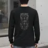 "Winged Skeletal Demon" Unisex Longsleeve T-shirt