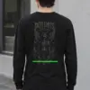 "Winged Skeletal Demon" Unisex Longsleeve T-shirt | Gildan 2400
