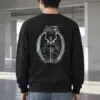 "Winged Sword Guardian" Heavy Blend Unisex Crewneck Sweatshirt