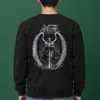 "Winged Sword Guardian" Heavy Blend Unisex Crewneck Sweatshirt | Gildan 18000