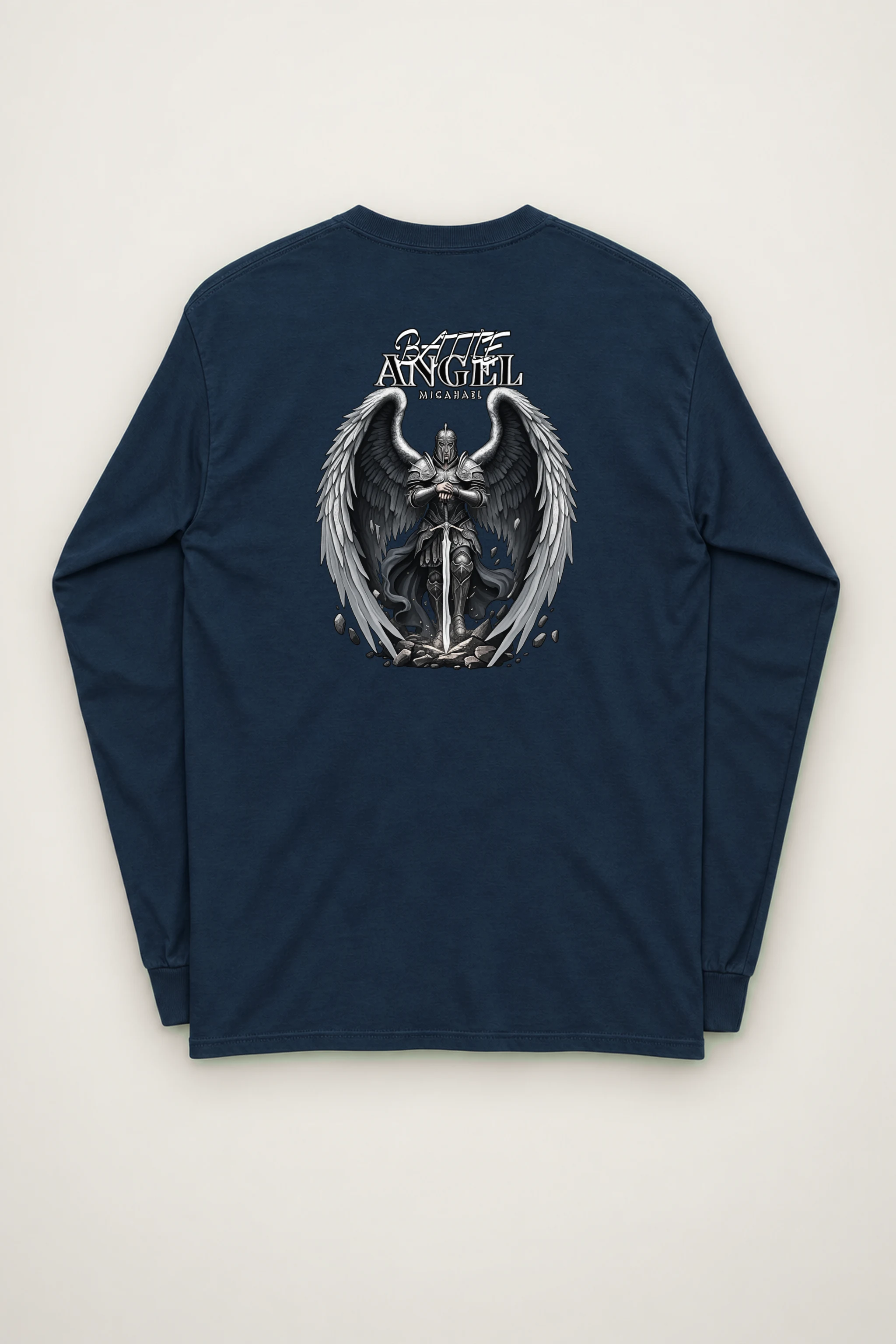"Winged Sword Guardian" Unisex Longsleeve T-shirt
