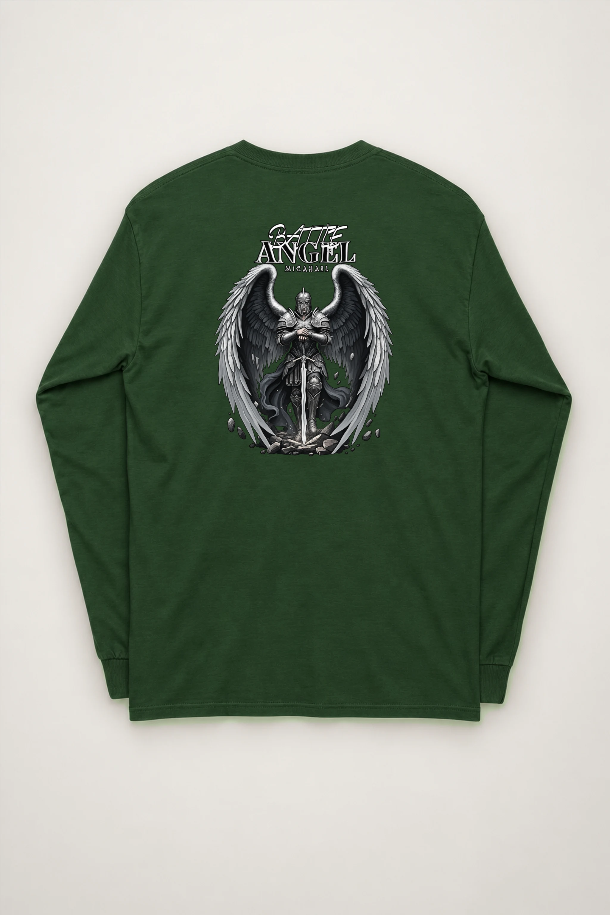 "Winged Sword Guardian" Unisex Longsleeve T-shirt