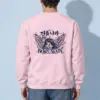 "Winged Woman Flourishes" Heavy Blend Unisex Crewneck Sweatshirt | Gildan 18000