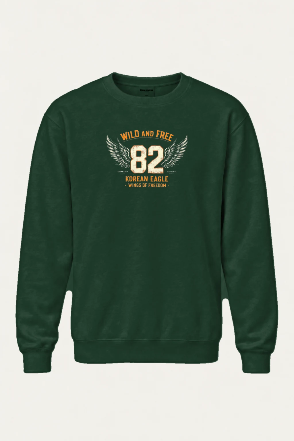 "Wings Of Freedom" Heavy Blend Unisex Crewneck Sweatshirt | Gildan 18000