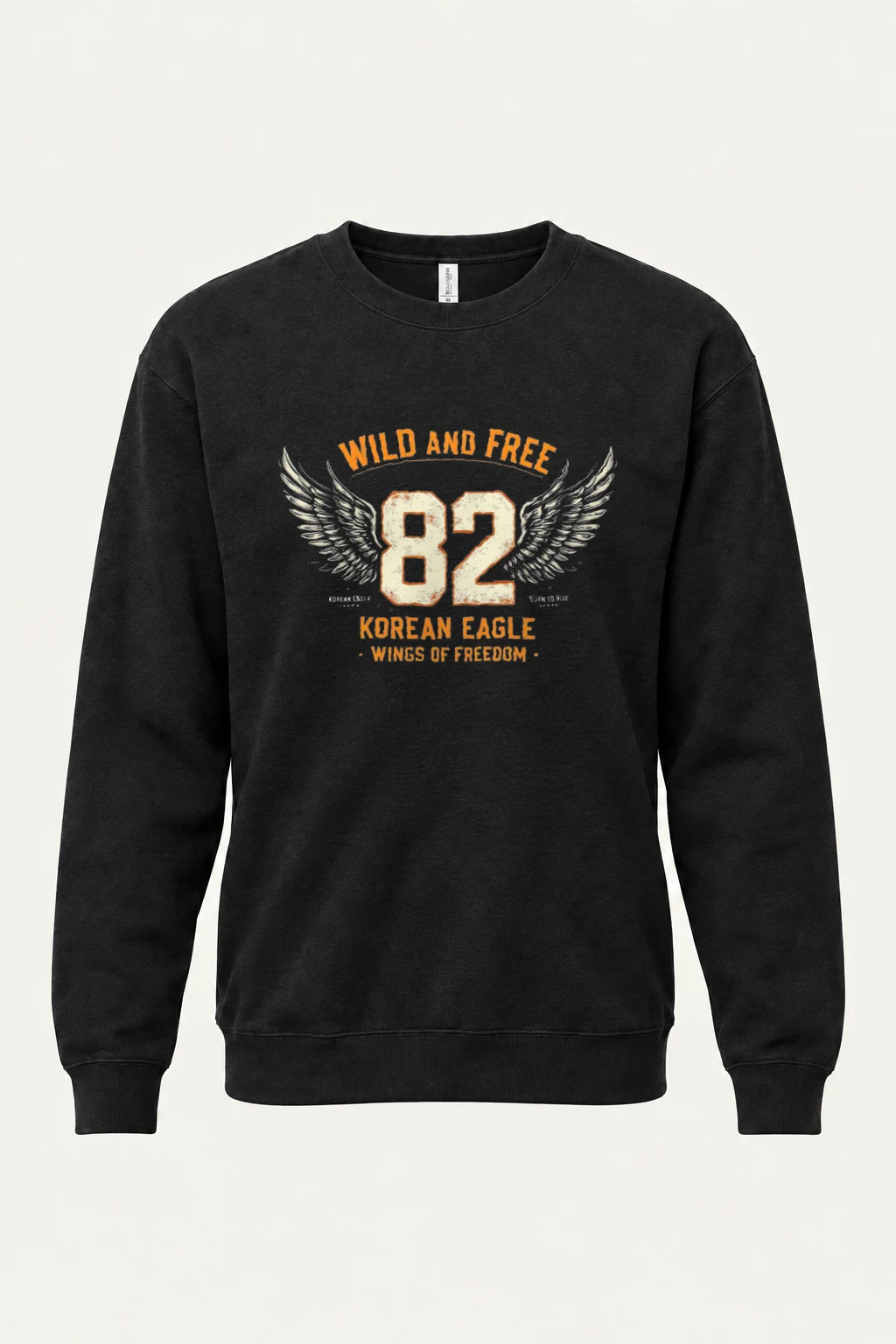 "Wings Of Freedom" Heavy Blend Unisex Crewneck Sweatshirt | Gildan 18000