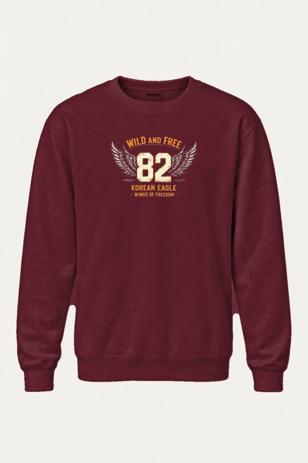 "Wings Of Freedom" Heavy Blend Unisex Crewneck Sweatshirt | Gildan 18000