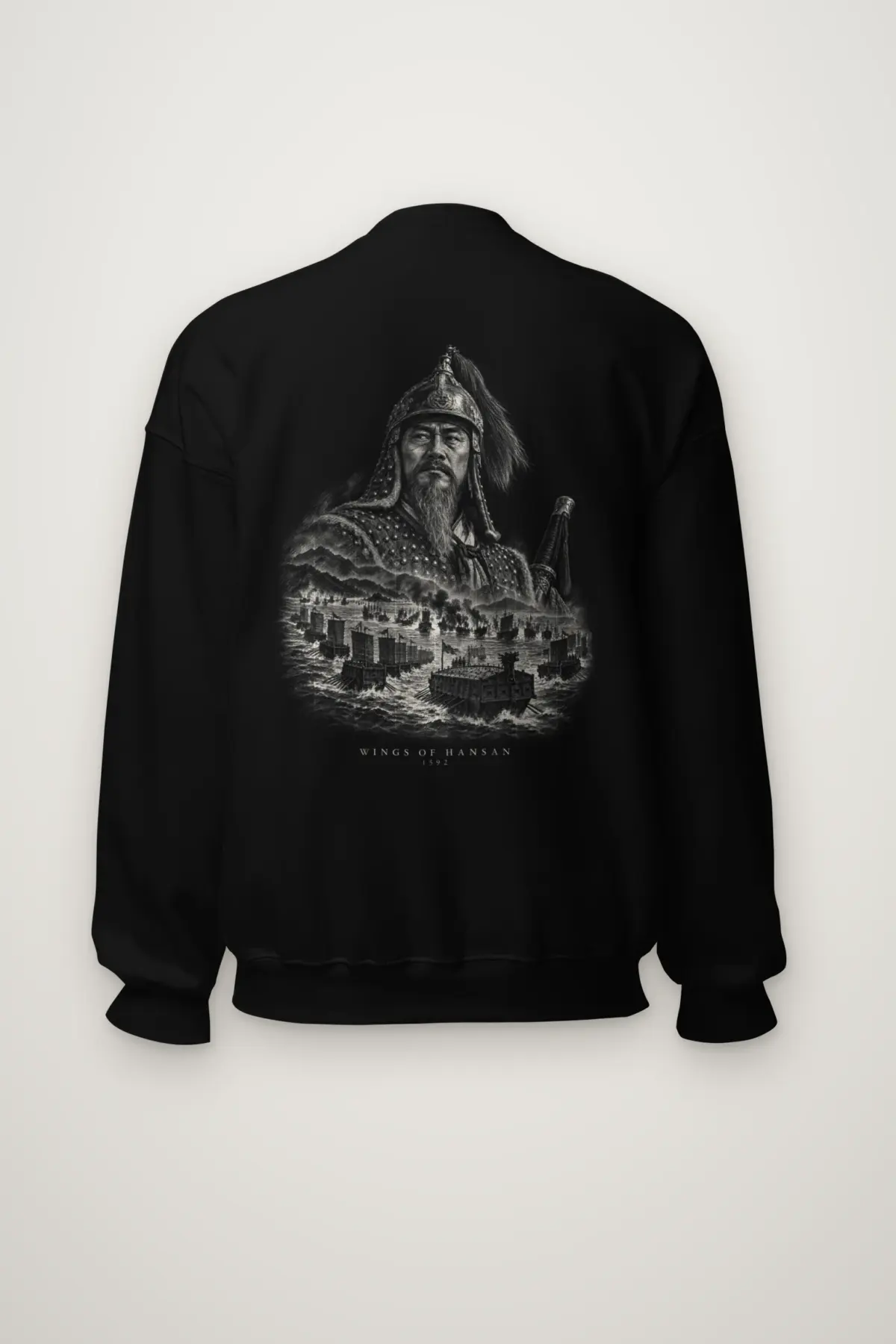"Armor and Fleet Sepia" Heavy Blend Unisex Crewneck Sweatshirt