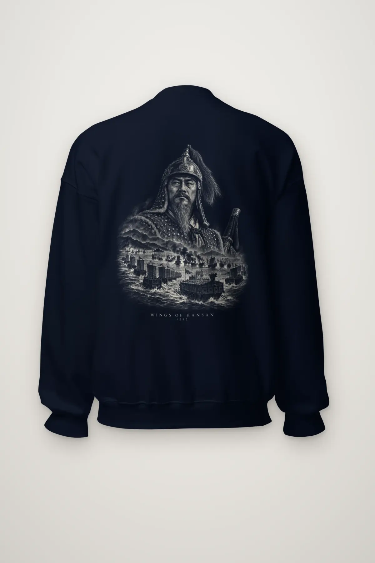 "Armor and Fleet Sepia" Heavy Blend Unisex Crewneck Sweatshirt