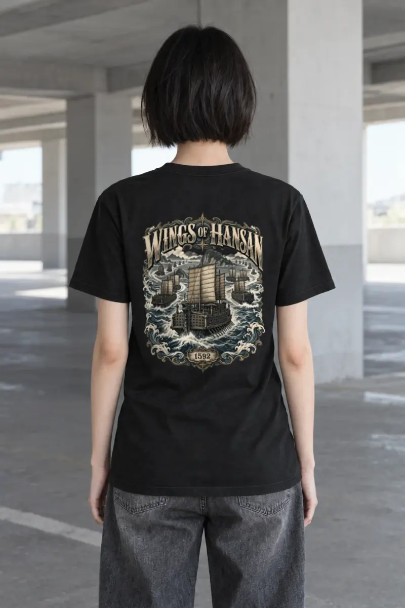 “Wings of Hansan” Heavyweight Unisex Crewneck T-shirt