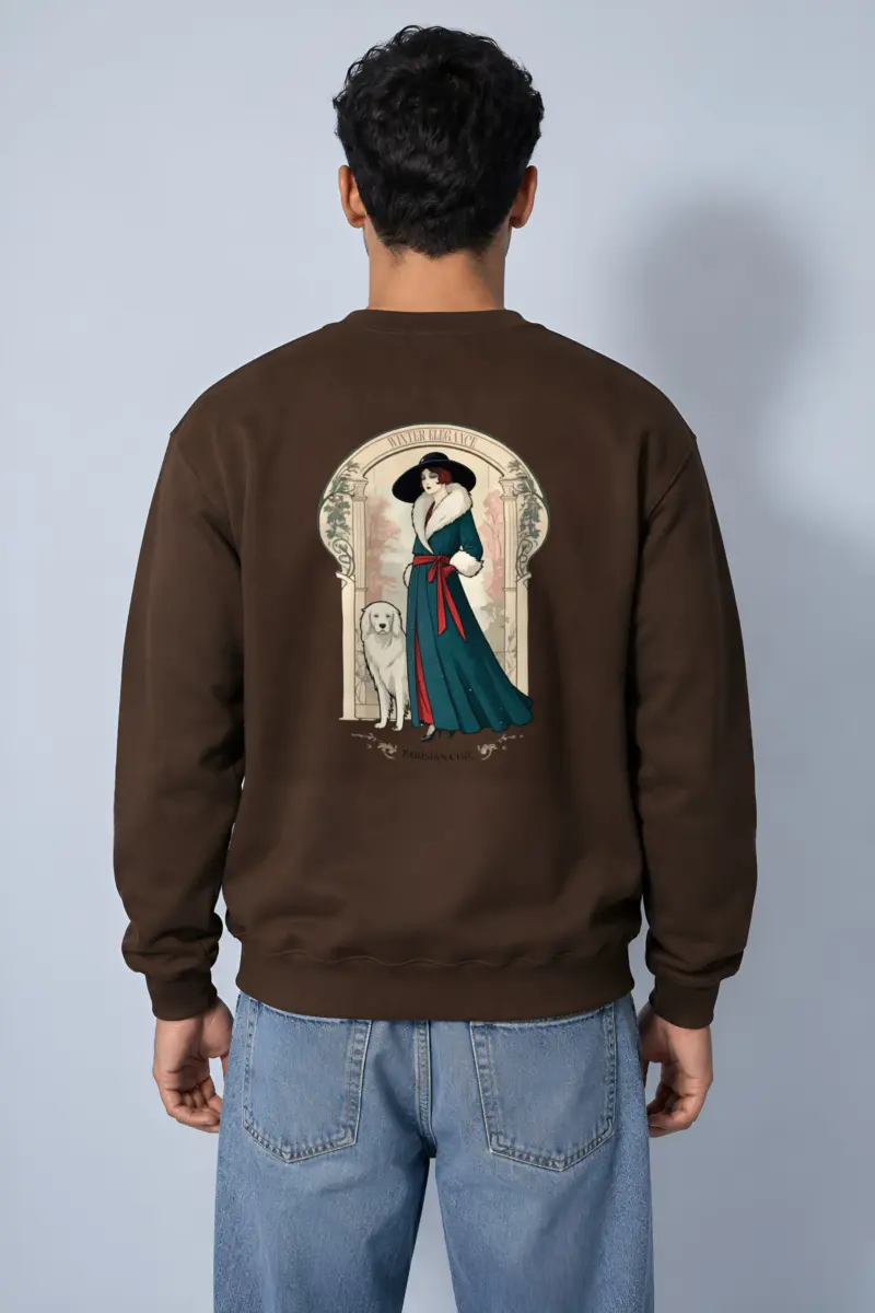 "Winter Elegance" Heavy Blend Unisex Crewneck Sweatshirt