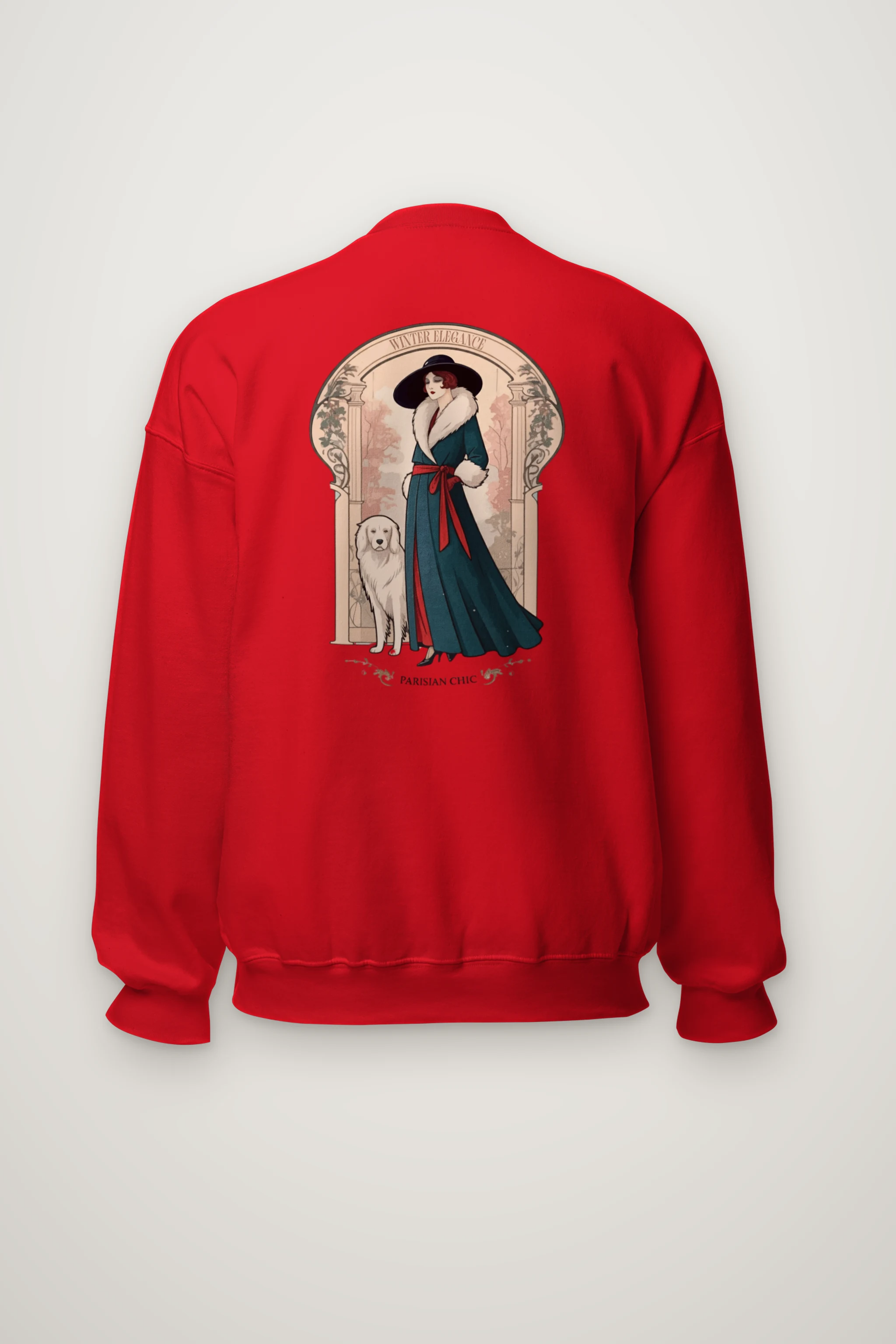 "Winter Elegance" Heavy Blend Unisex Crewneck Sweatshirt