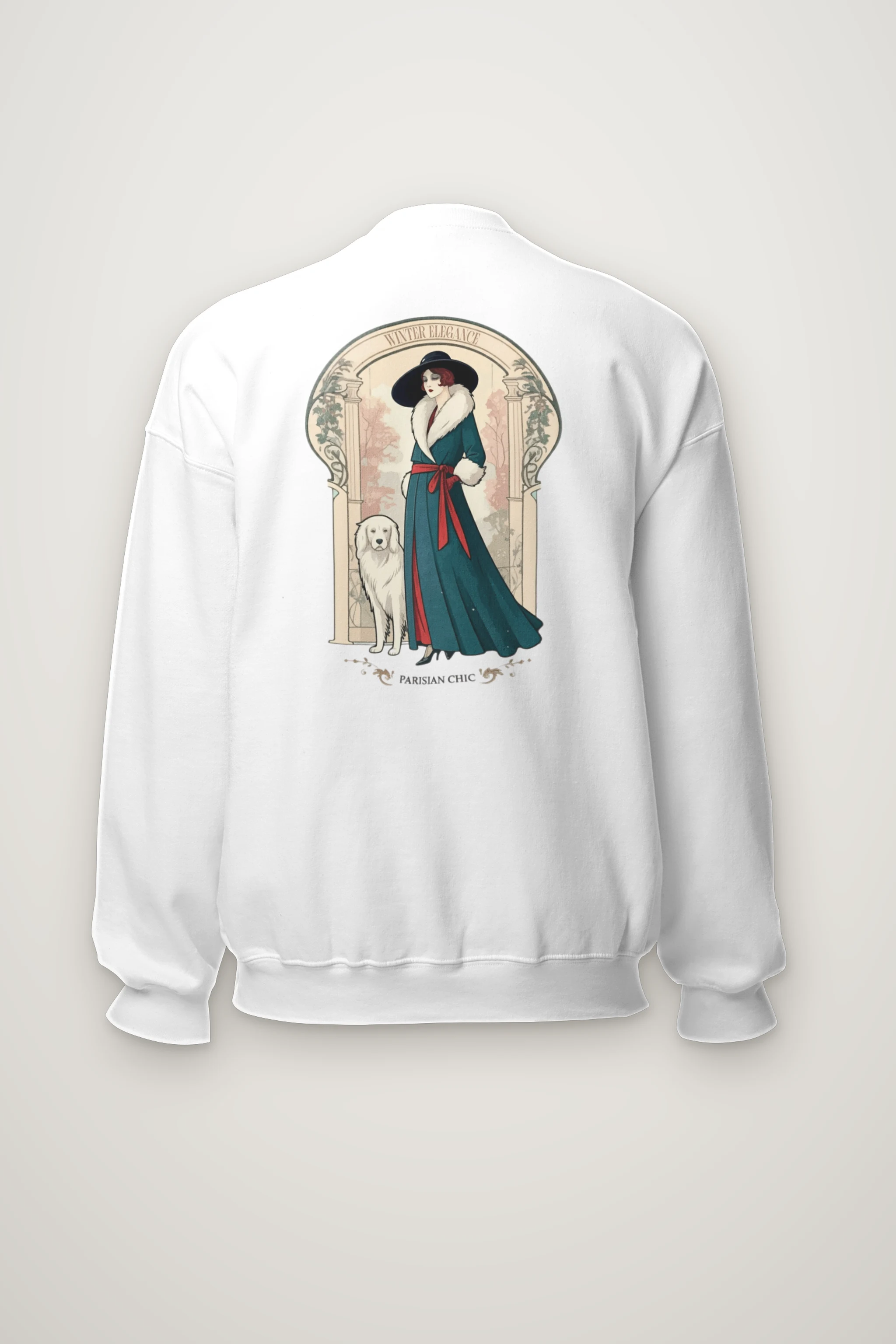 "Winter Elegance" Heavy Blend Unisex Crewneck Sweatshirt