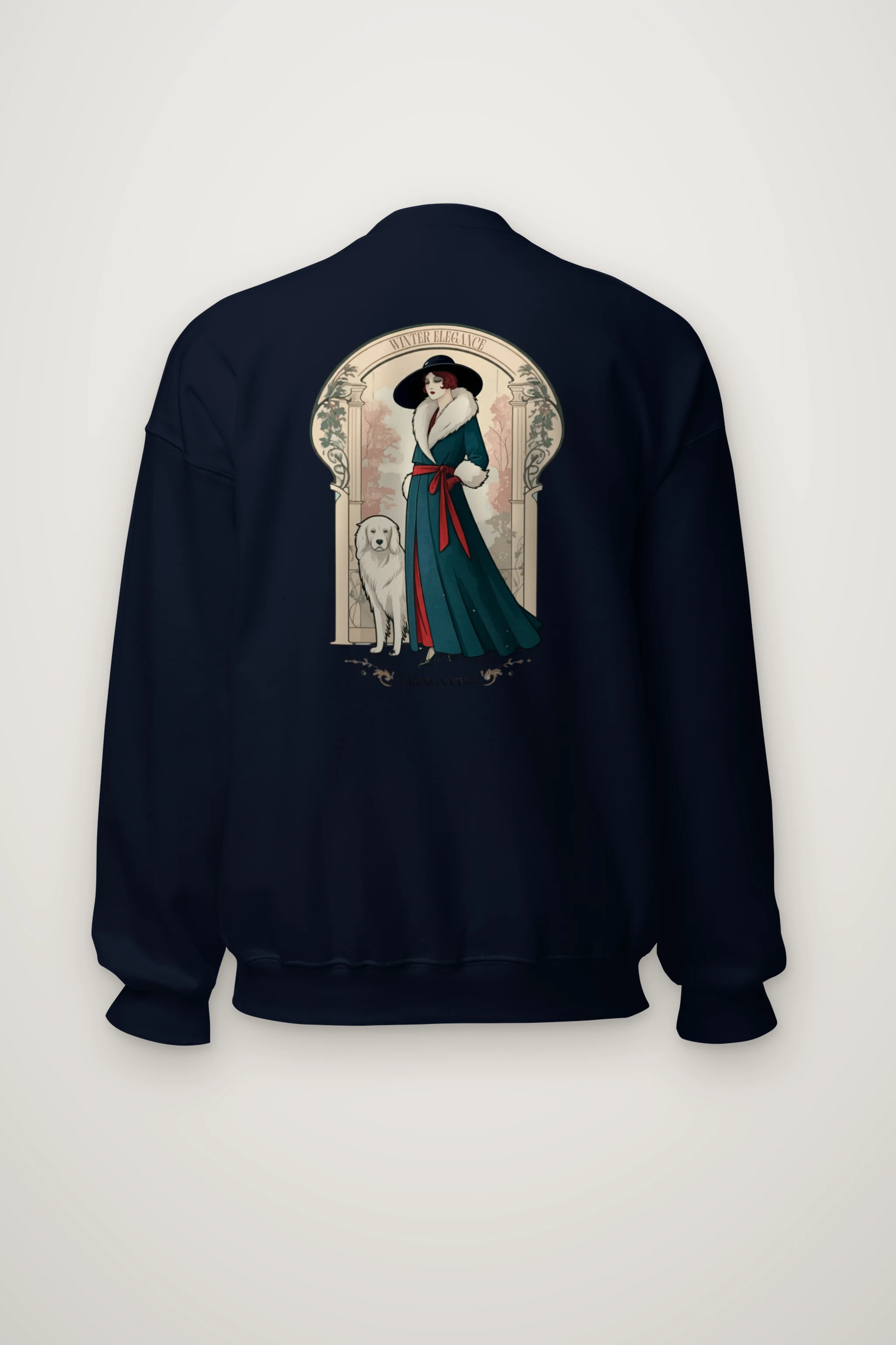"Winter Elegance" Heavy Blend Unisex Crewneck Sweatshirt