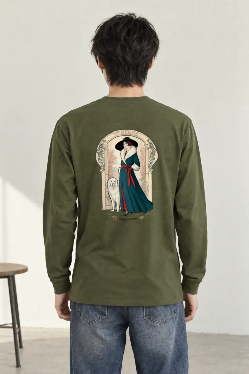 "Winter Elegance" Unisex Longsleeve T-shirt