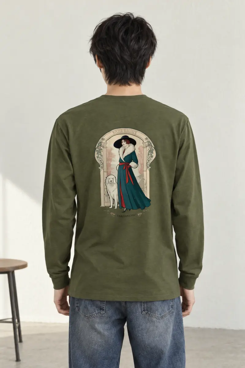 "Winter Elegance" Unisex Longsleeve T-shirt