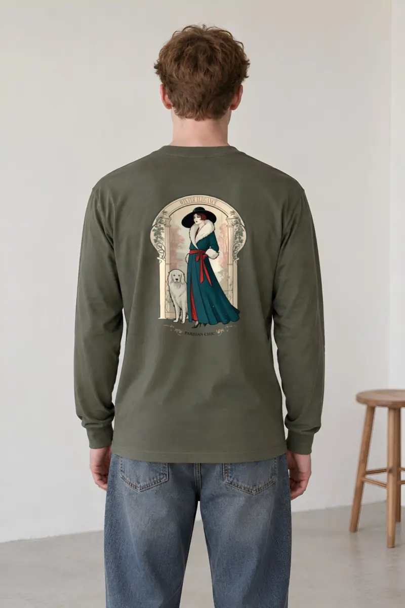 "Winter Elegance" Unisex Longsleeve T-shirt