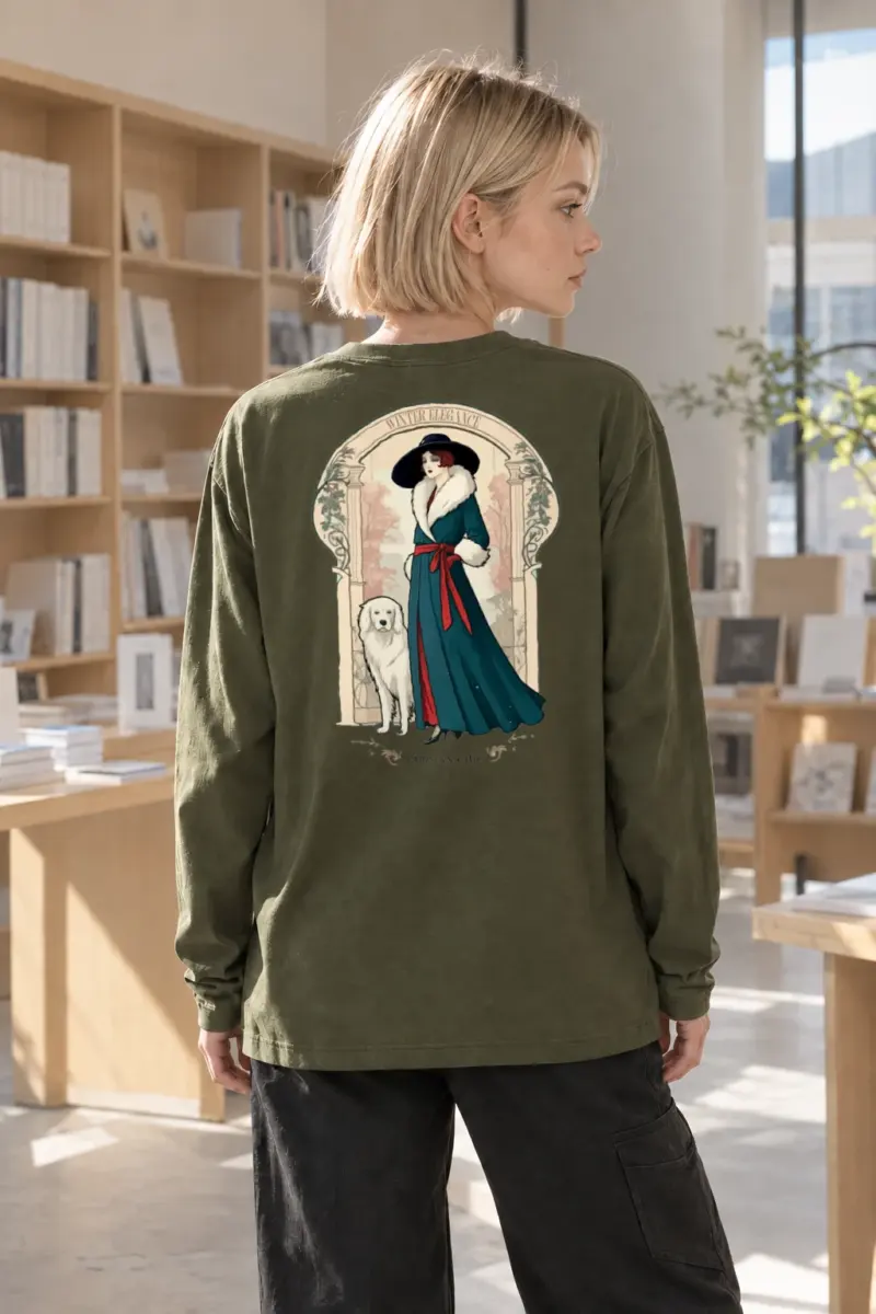 “Winter Elegance” Unisex Longsleeve T-shirt | Gildan 2400