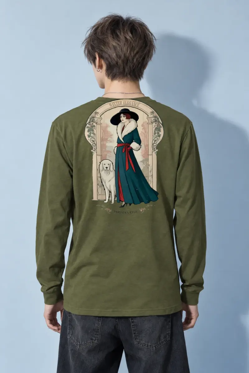 "Winter Elegance" Unisex Longsleeve T-shirt