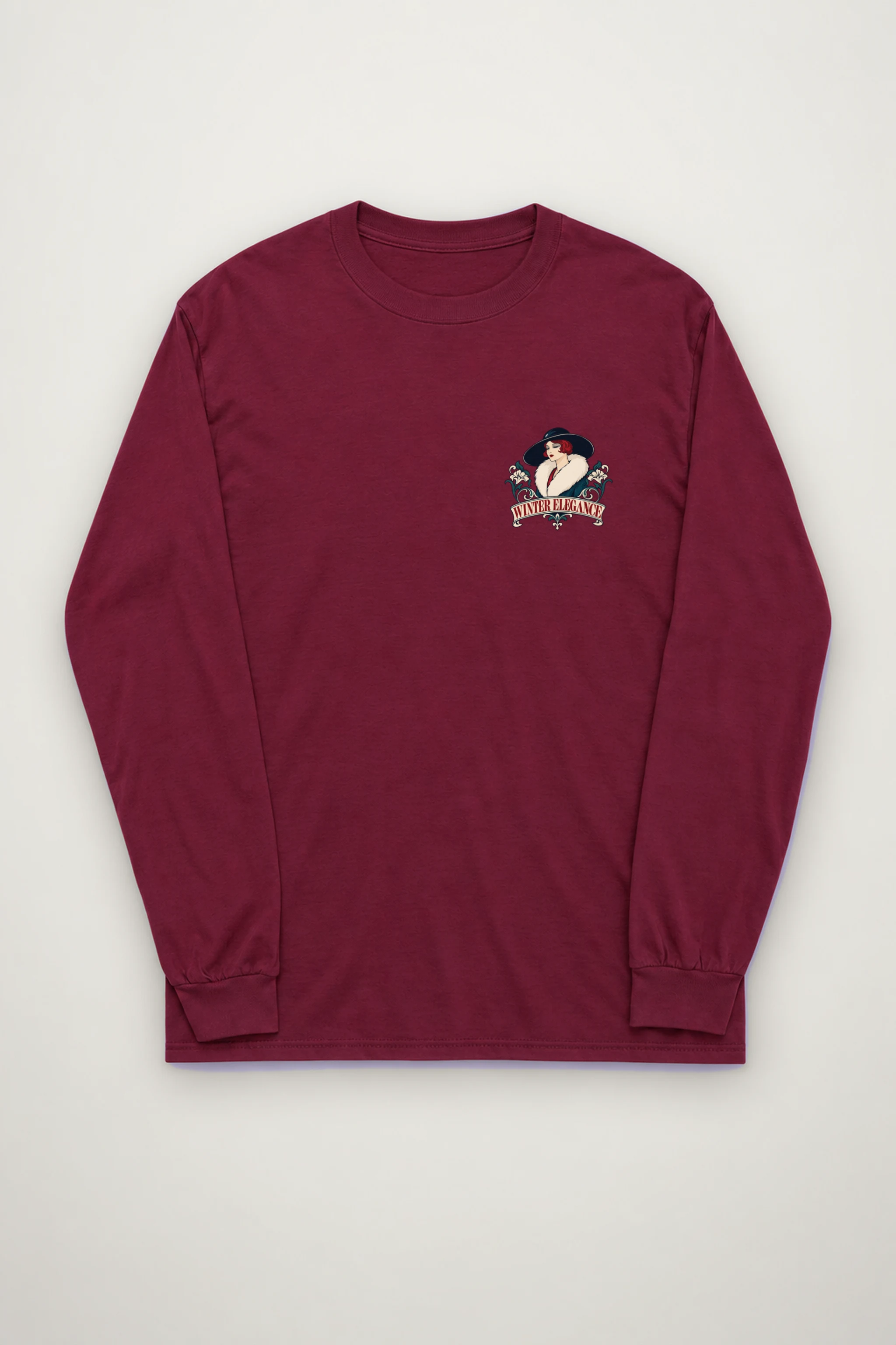 "Winter Elegance" Unisex Longsleeve T-shirt