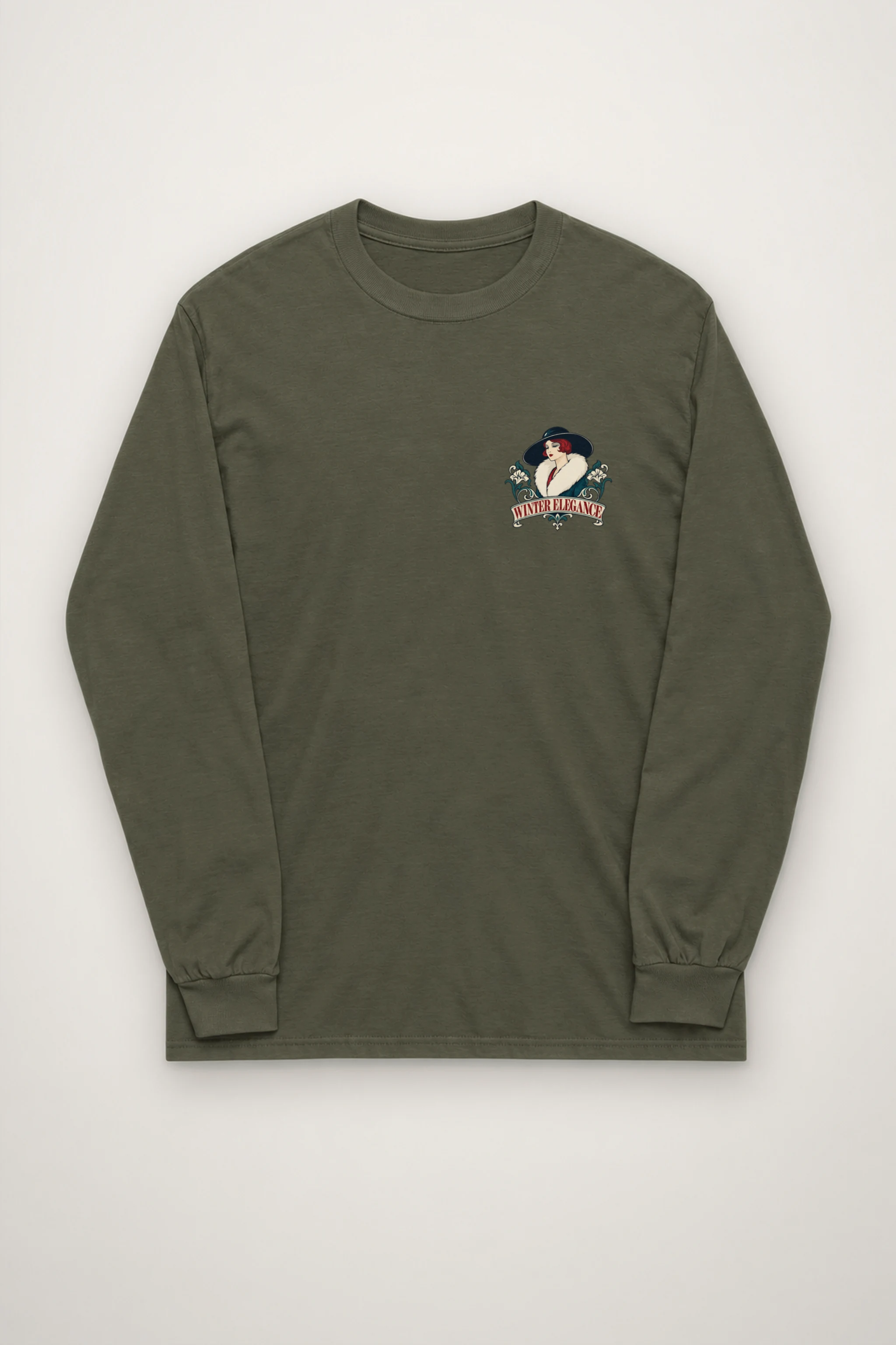 "Winter Elegance" Unisex Longsleeve T-shirt
