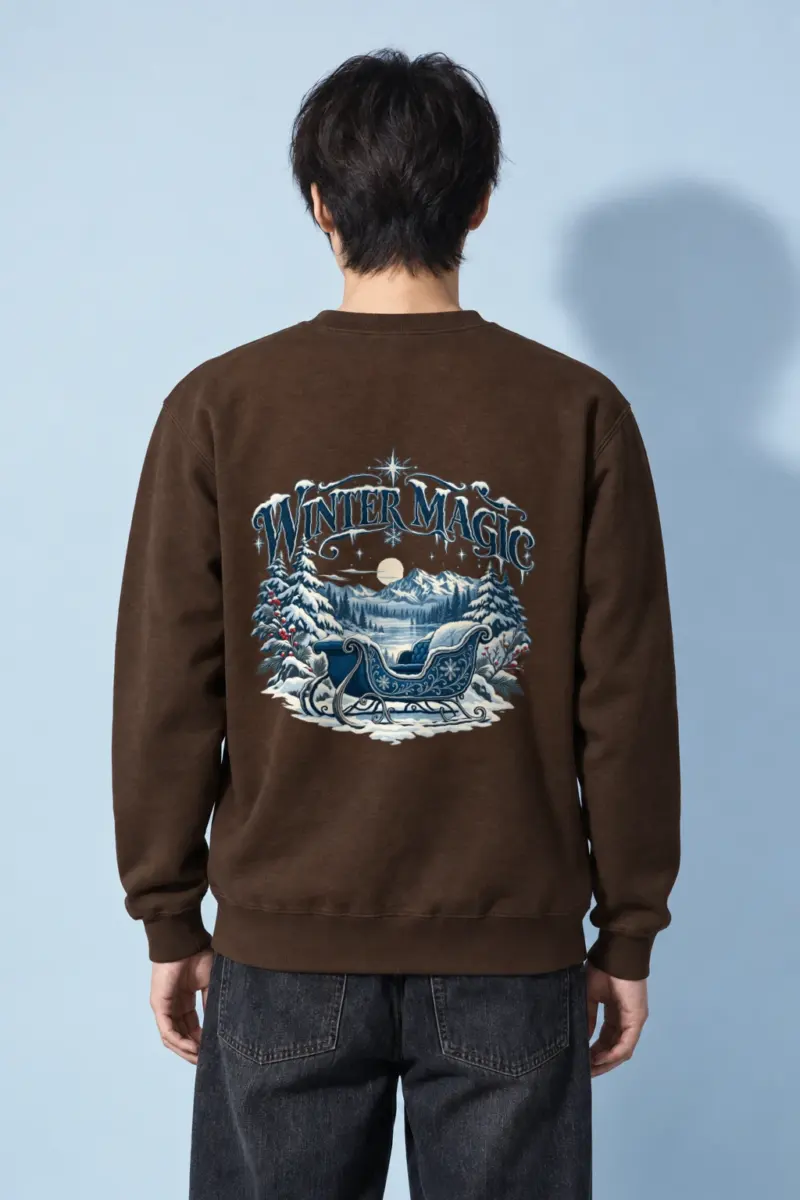"Winter Magic" Heavy Blend Unisex Crewneck Sweatshirt