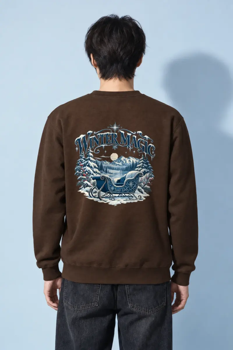 "Winter Magic" Heavy Blend Unisex Crewneck Sweatshirt