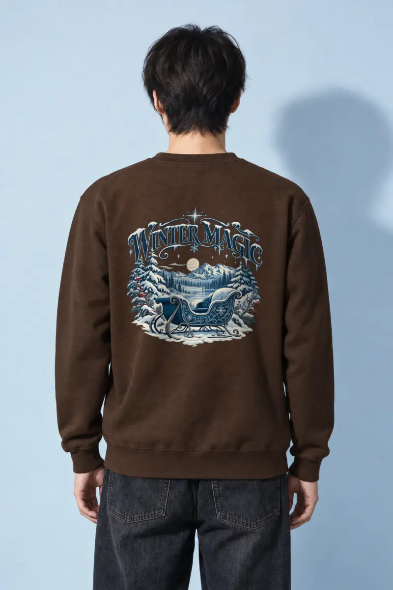 "Winter Magic" Heavy Blend Unisex Crewneck Sweatshirt