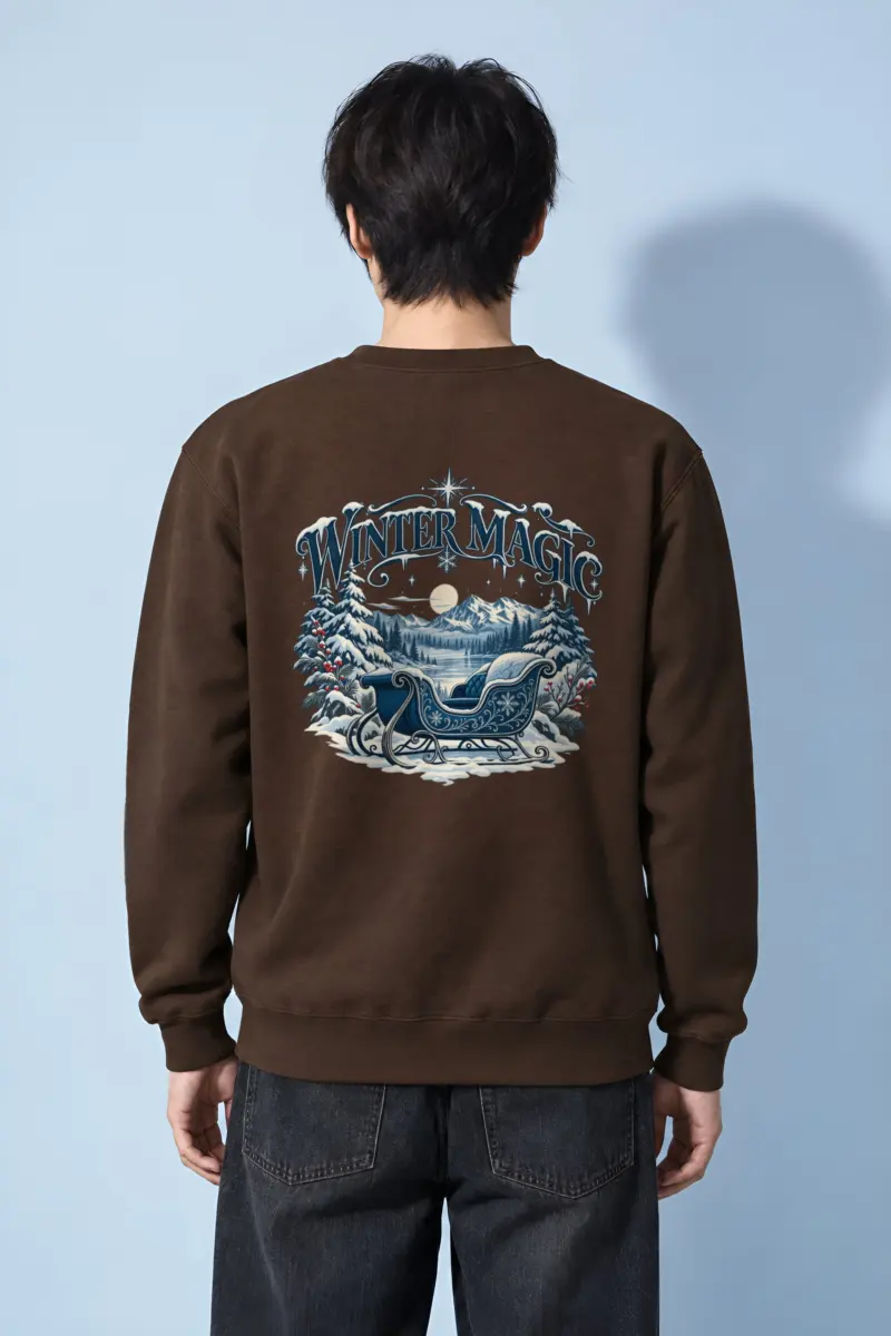 "Winter Magic" Heavy Blend Unisex Crewneck Sweatshirt
