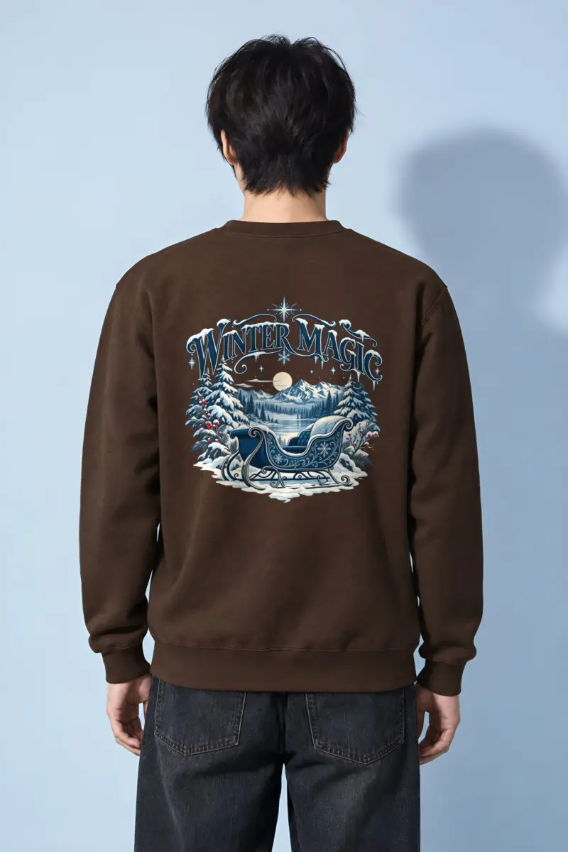 "Winter Magic" Heavy Blend Unisex Crewneck Sweatshirt