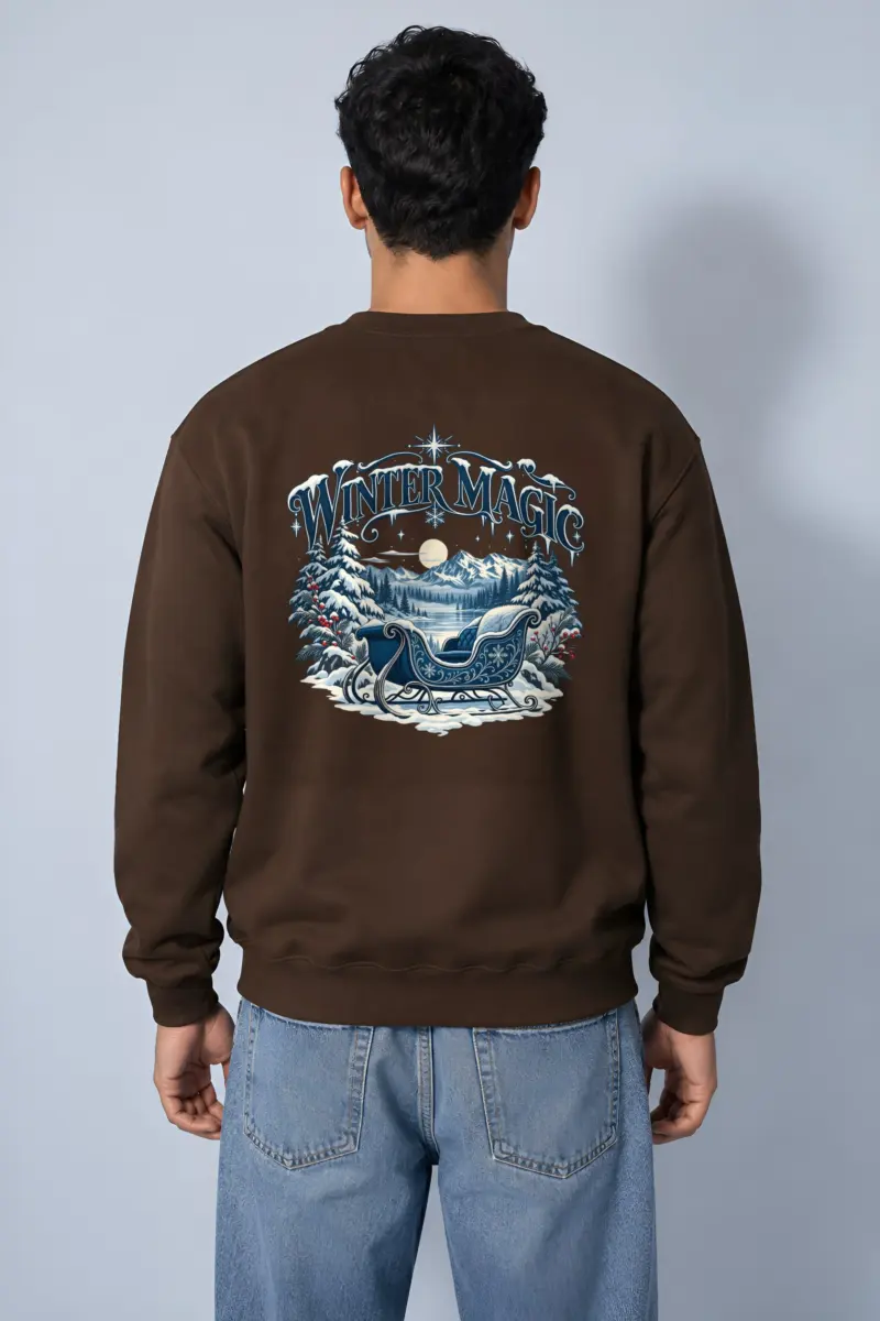 "Winter Magic" Heavy Blend Unisex Crewneck Sweatshirt