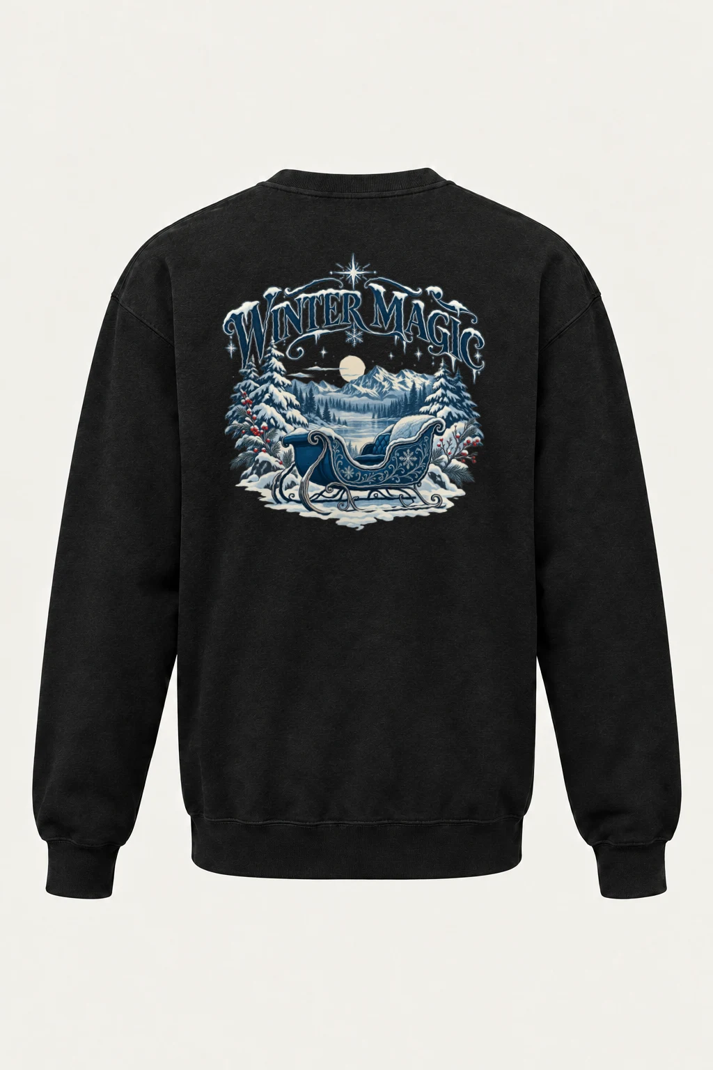 "Winter Magic" Heavy Blend Unisex Crewneck Sweatshirt | Gildan 18000