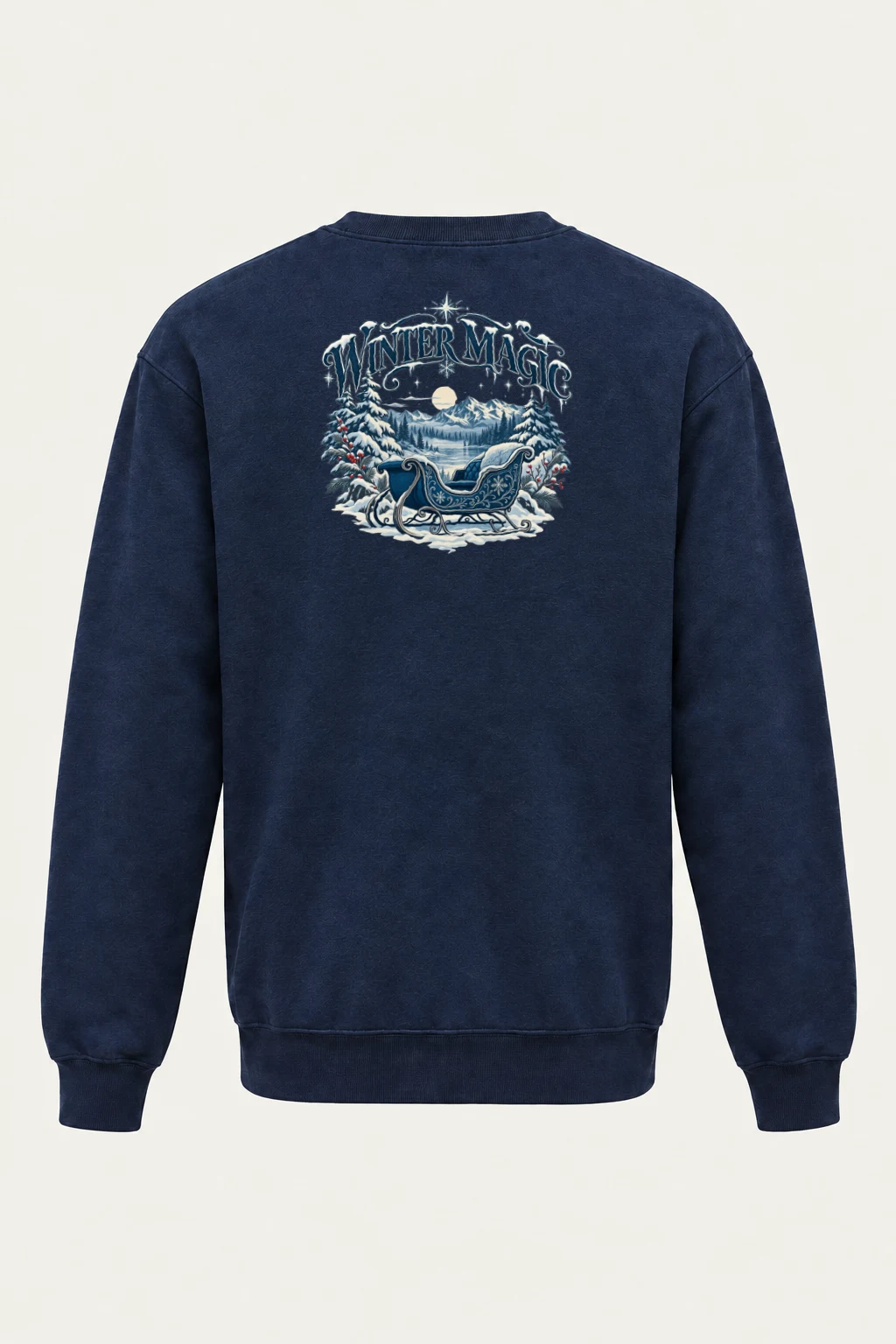 "Winter Magic" Heavy Blend Unisex Crewneck Sweatshirt | Gildan 18000