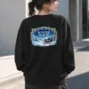 "Winter Magic Sleigh" Heavy Blend Unisex Crewneck Sweatshirt | Gildan 18000