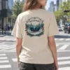 "Winter Magic Sleigh" Heavyweight Unisex Crewneck T-shirt | Gildan 5000
