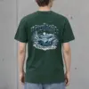 "Winter Magic Sleigh" Heavyweight Unisex Crewneck T-shirt
