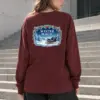"Winter Magic Sleigh" Unisex Longsleeve T-shirt | Gildan 2400