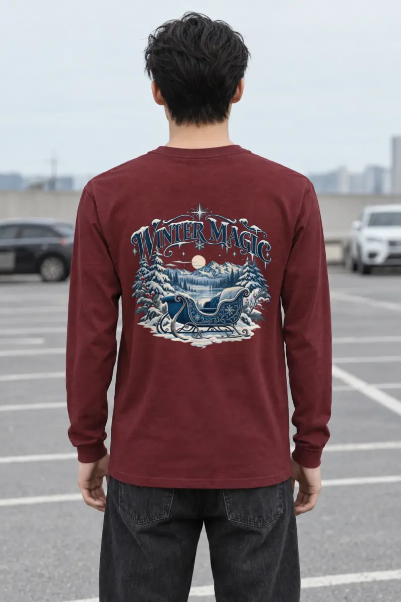 "Winter Magic" Unisex Longsleeve T-shirt