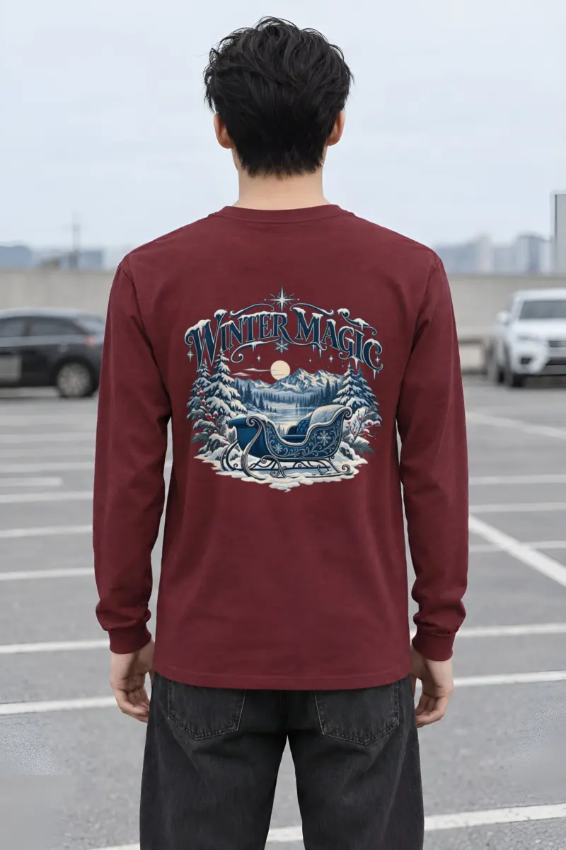 "Winter Magic" Unisex Longsleeve T-shirt