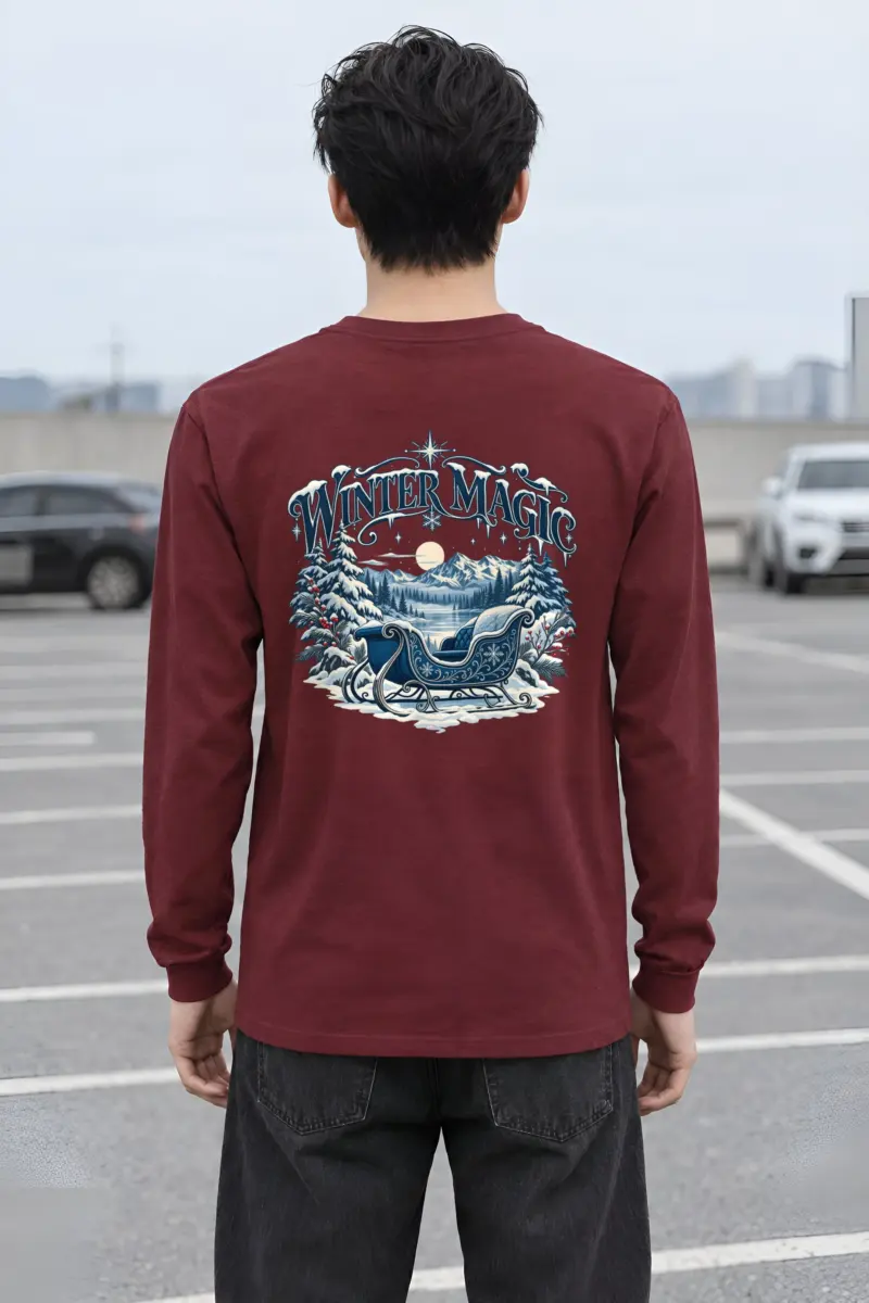 "Winter Magic" Unisex Longsleeve T-shirt