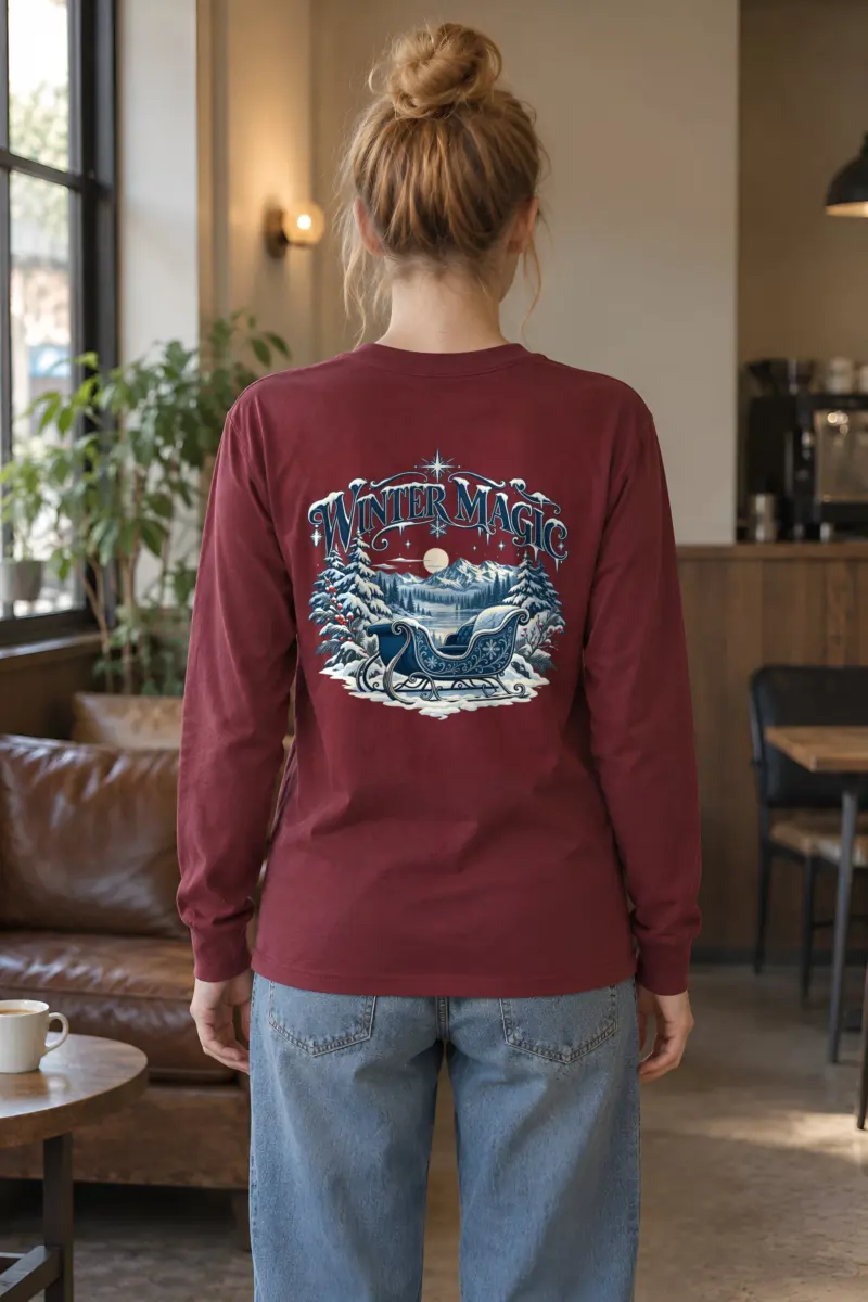 "Winter Magic" Unisex Longsleeve T-shirt