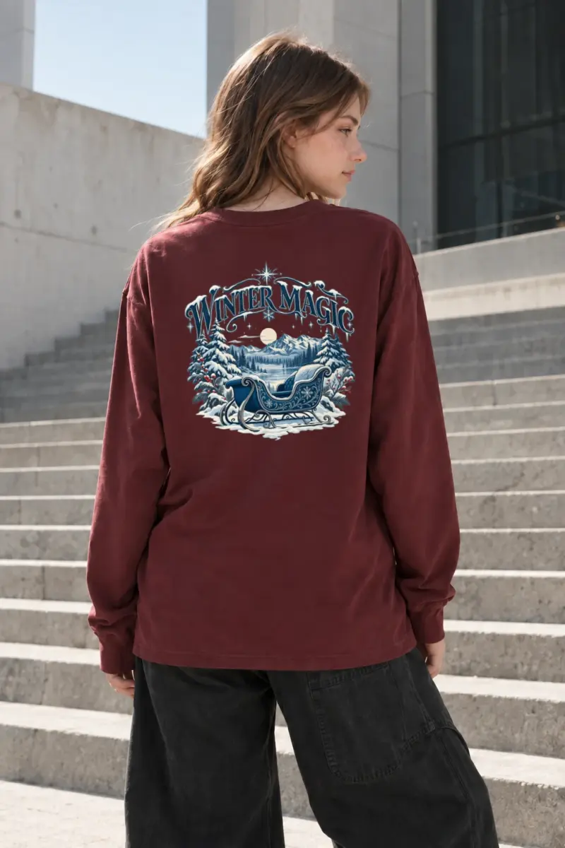 "Winter Magic" Unisex Longsleeve T-shirt | Gildan 2400