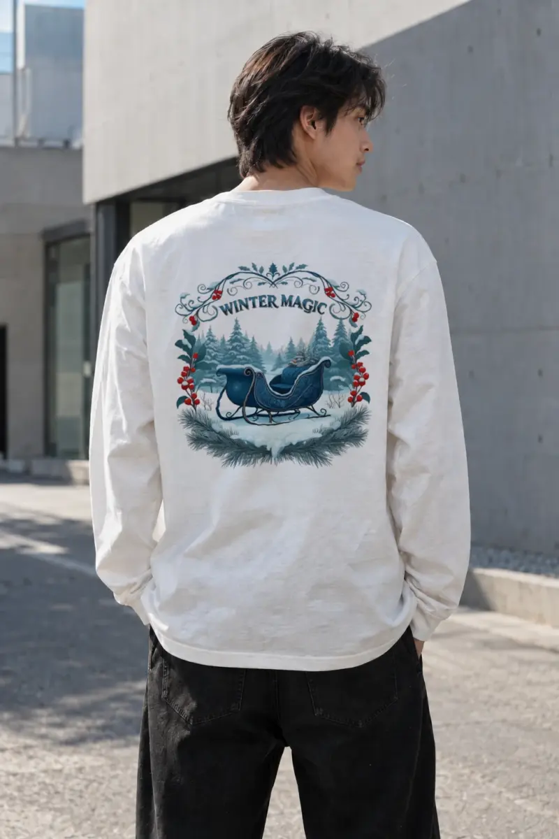 "Winter Magic" Unisex Longsleeve T-shirt | Gildan 2400