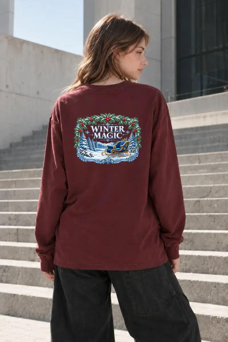 "Winter Magic" Unisex Longsleeve T-shirt | Gildan 2400